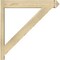 Ekena Millwork Traditional Arts & Crafts Rough Sawn Outlooker, Douglas Fir, 6"W x 32"D x 32"H OUT06X32X32TRA03RDF - alternate 4